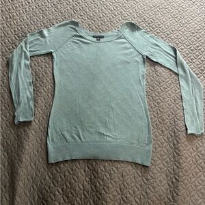 Banana Republic Mint Green Crew Neck Sweater